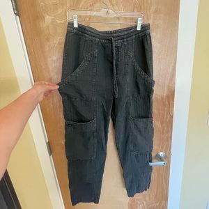 Free people cargo pants, size S